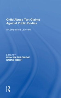 Abbildung von: Child Abuse Tort Claims Against Public Bodies - Routledge