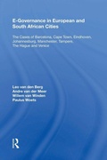 Cover: E-Governance in European and South African Cities - Routledge