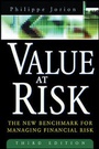 Cover: Value at Risk, 3rd Ed. - McGraw-Hill Professional