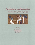 Cover: Archaism and Innovation - Yale Egyptological Institute