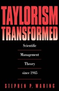 Cover: Taylorism Transformed - The University of North Carolina Press