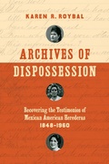 Cover: Archives of Dispossession - The University of North Carolina Press