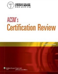 Abbildung von: ACSM's Certification Review - WOLTERS KLUWER HEALTH