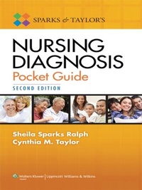Abbildung von: Sparks and Taylor's Nursing Diagnosis Pocket Guide - WOLTERS KLUWER HEALTH