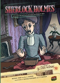 Enlarge image Cover: Sherlock Holmes and the Adventure of the Cardboard Box - Lerner Publishing Group