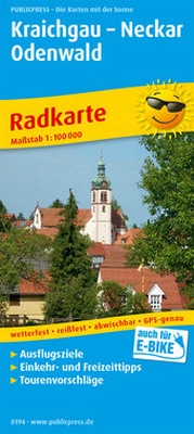 Abbildung von: Kraichgau - Neckar - Odenwald - Freytag-Berndt und ARTARIA