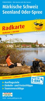Abbildung von: Märkische Schweiz, Seengebiet Oder-Spree - Freytag-Berndt und ARTARIA