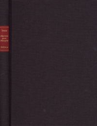 Abbildung von: Forschungen und Materialien zur deutschen Aufklärung / Abteilung I: Texte zur Philosophie der deutschen Aufklärung. Johann Nicolaus Tetens: Über die allgemeine speculativische Philosophie - frommann-holzboog