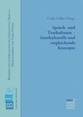 Cover: Sprach- und Textkulturen - interkulturelle und vergleichende Konzepte - Narr Francke Attempto Verlag