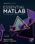 Cover: Essential MATLAB for Engineers and Scientists - Academic Press