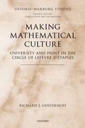 Cover: Making Mathematical Culture - OUP eBook