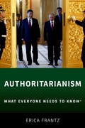 Cover: Authoritarianism - OUP eBook