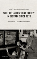 Cover: Welfare and Social Policy in Britain Since 1870 - Oxford University Press
