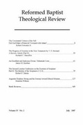 Cover: Reformed Baptist Theological Review IV - Reformed Baptist Academic Press