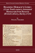 Cover: Reading Horace's Lyric - King's College London School of Humanities