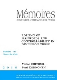 Enlarge image Cover: Rolling of Manifolds and Controllability in Dimension Three - Societe mathematique de France