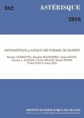 Cover: Arithmetique $p$-adique des Formes de Hilbert - Societe mathematique de France
