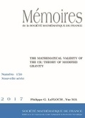 Cover: The Mathematical Validity of the $f(R)$ Theory of Modified Gravity - Societe mathematique de France