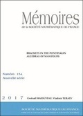 Cover: Brackets in the Pontryagin Algebras of Manifolds - Societe mathematique de France