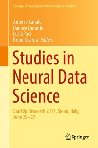 Enlarge image Cover: Studies in Neural Data Science - Springer