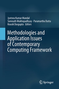 Enlarge image Cover: Methodologies and Application Issues of Contemporary Computing Framework - Springer