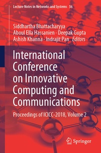 Abbildung von: International Conference on Innovative Computing and Communications - Springer