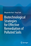 Cover: Biotechnological Strategies for Effective Remediation of Polluted Soils - Springer