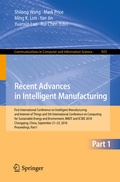 Cover: Recent Advances in Intelligent Manufacturing - Springer