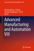 Cover: Advanced Manufacturing and Automation VIII - Springer