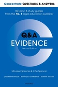 Cover: Concentrate Questions and Answers Evidence - OUP eBook