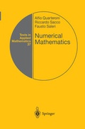 Cover: Numerical Mathematics - Springer