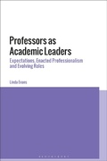 Cover: Professors as Academic Leaders - Bloomsbury Academic