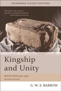 Cover: Kingship and Unity - Edinburgh University Press