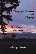 Cover: Thoughtful Moments and Sayings - Trafford Publishing