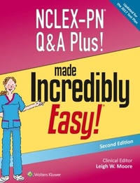 Abbildung von: NCLEX-PN Q&A Plus! Made Incredibly Easy! - WOLTERS KLUWER HEALTH