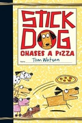 Cover: Stick Dog Chases a Pizza - HarperCollins