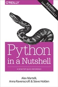Cover: Python in a Nutshell - O'Reilly