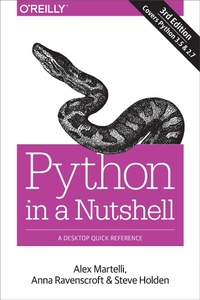 Enlarge image Cover: Python in a Nutshell - O'Reilly