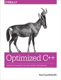 Enlarge image Cover: Optimized C++ - O'Reilly
