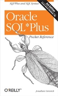 Cover: Oracle SQL*Plus Pocket Reference - O'Reilly