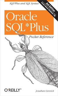 Enlarge image Cover: Oracle SQL*Plus Pocket Reference - O'Reilly