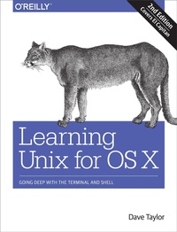Enlarge image Cover: Learning Unix for OS X - O'Reilly
