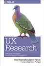 Cover: UX Research - O'Reilly