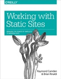 Cover: Working with Static Sites - O'Reilly