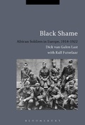 Cover: Black Shame - Bloomsbury Academic