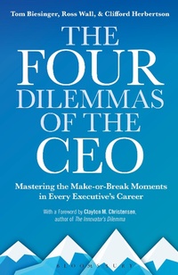 Abbildung von: The Four Dilemmas of the CEO - Bloomsbury Business
