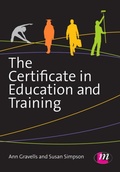 Cover: The Certificate in Education and Training - Learning Matters Ltd