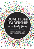 Cover: Quality and Leadership in the Early Years - SAGE Publications Ltd