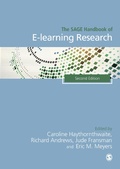 Cover: The SAGE Handbook of E-learning Research - SAGE Publications Ltd