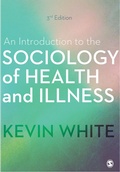 Cover: An Introduction to the Sociology of Health and Illness - SAGE Publications Ltd